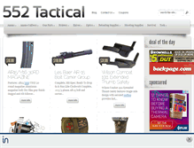 Tablet Screenshot of 552tactical.com
